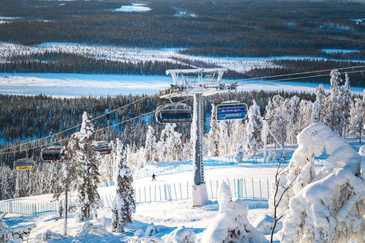 Alppitaehti, Huoneisto Hilla Apartman Levi Kültér fotó