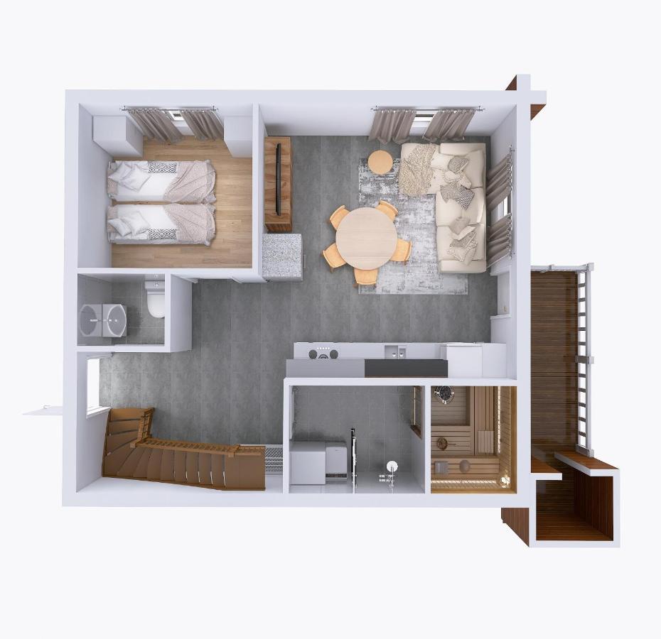 Alppitaehti, Huoneisto Hilla Apartman Levi Kültér fotó