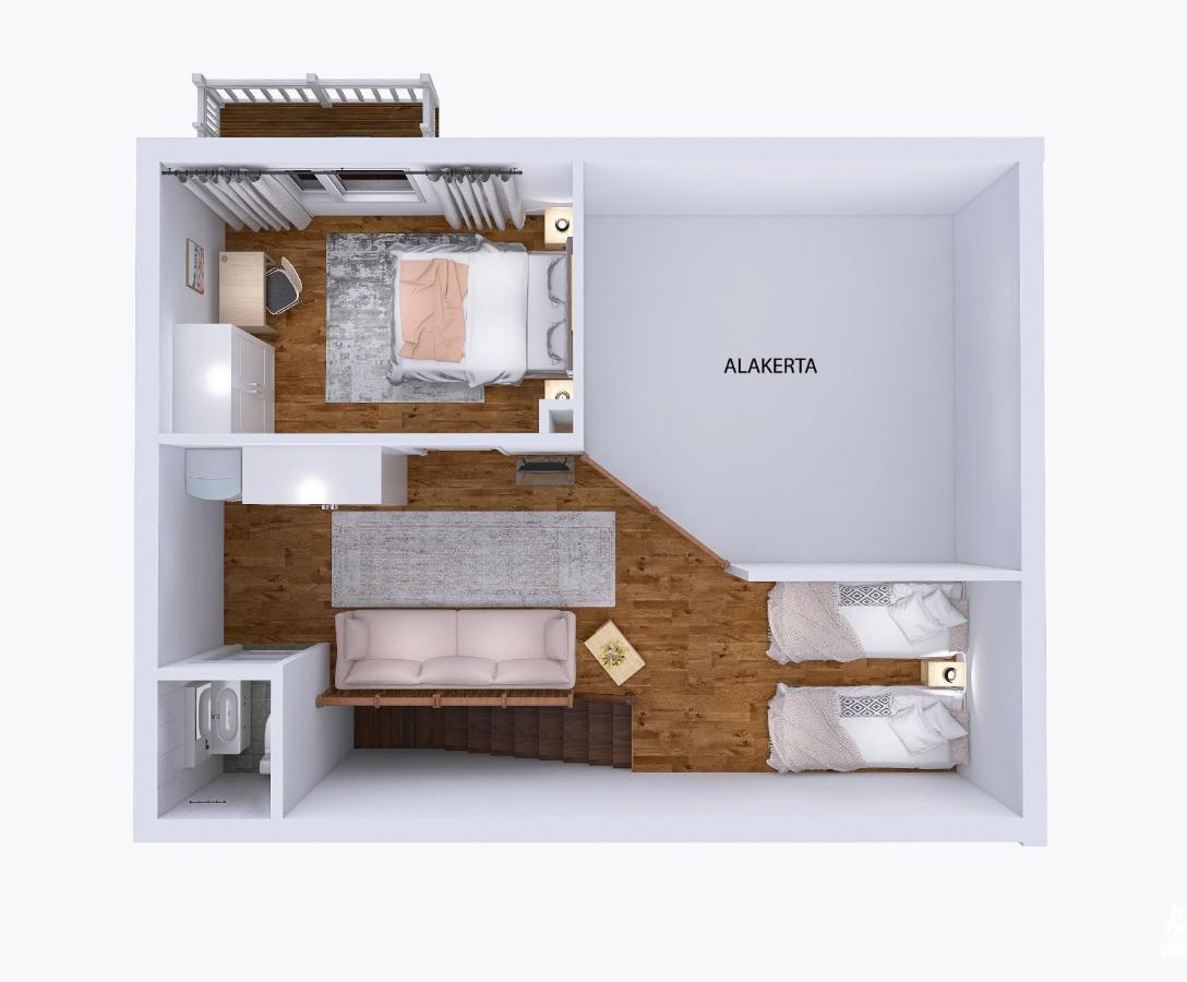 Alppitaehti, Huoneisto Hilla Apartman Levi Kültér fotó